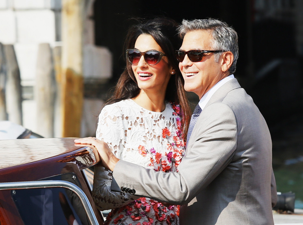 ESC: George Clooney, Amal Clooney ESC: George Clooney, Amal Clooney